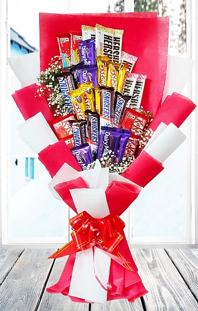 Chocolate bouquet in Hyderabad